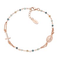 Bracciale Amen Donna Rosari in Argento Cristallo BRO10RVVV3 - BRO10RVVV3
